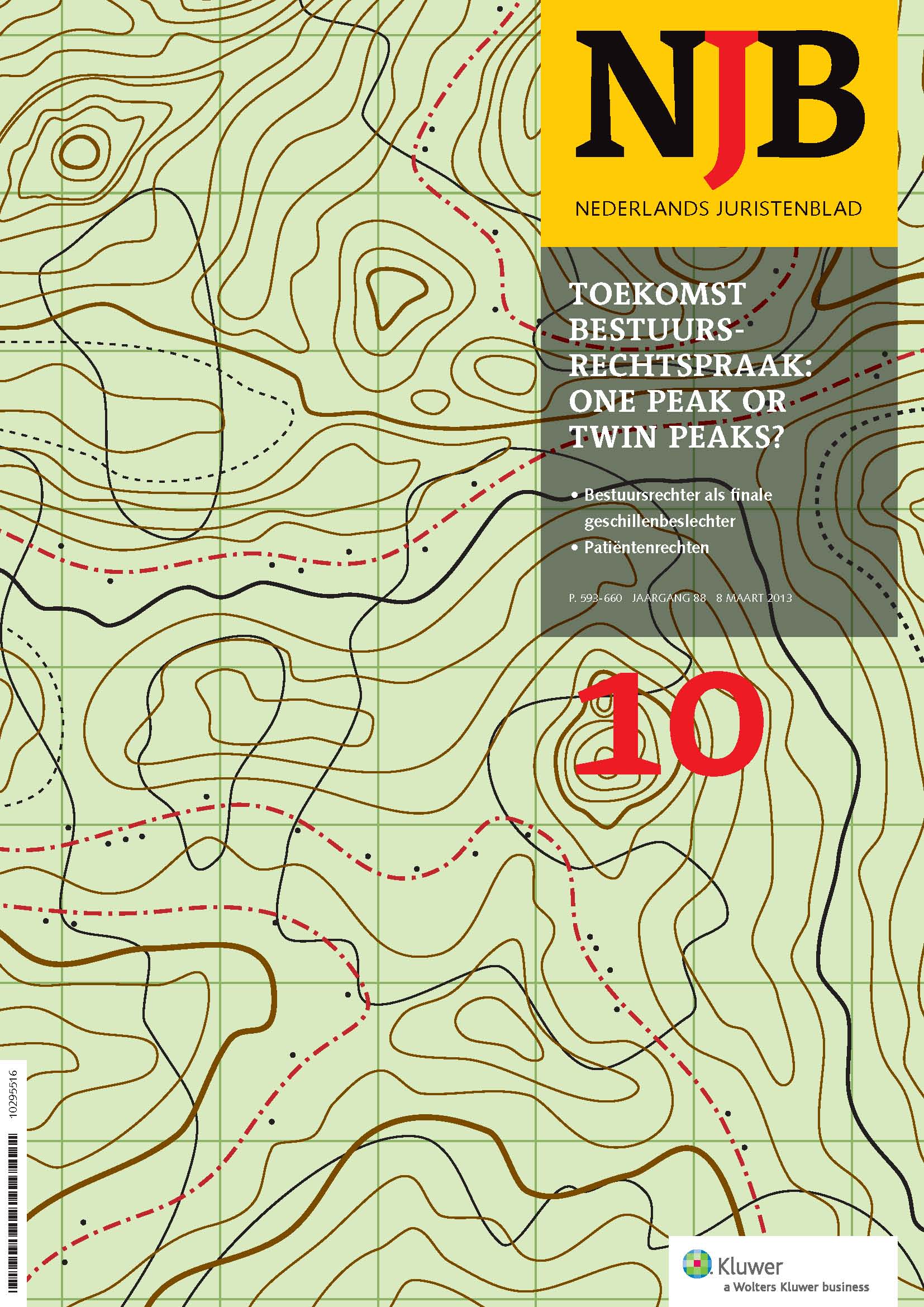 Tijdschrift NJB 10 (2013)